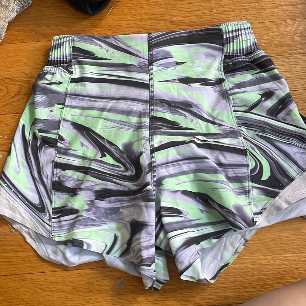 lululemon tie dye shorts